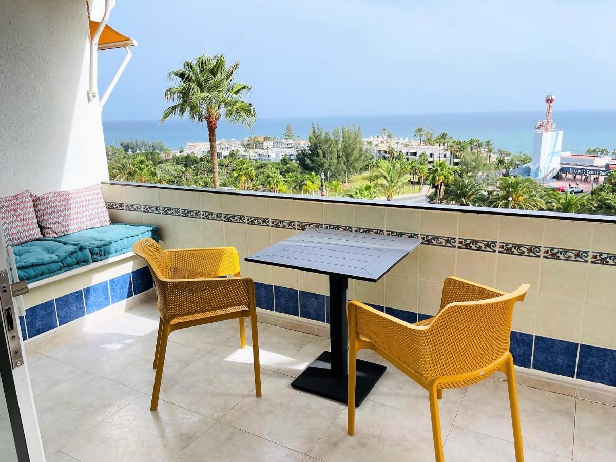 Meerblick Beach-Apartment Monte Rojo San Agustin  Ngoại thất bức ảnh